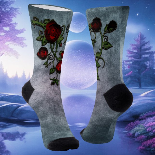 Calcetines Esplendor Espiral: Un cuento de vino Rosa (Subido por el creador)