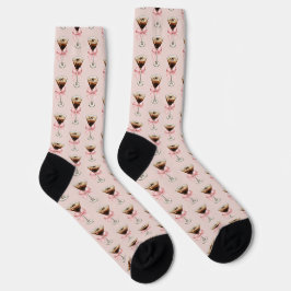 Calcetines Espresso Martini Pattern Pink