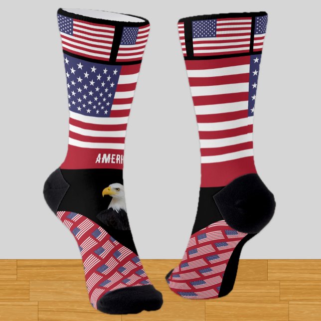 Calcetines Estados Unidos / Estados Unidos, moda, bandera est (Subido por el creador)