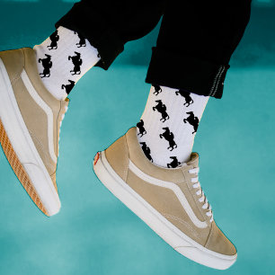 Calcetines Estiloso zócalo de la tripulación de patrón de cab