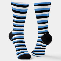 Estonia Socks, moda patriótica de la bandera eston
