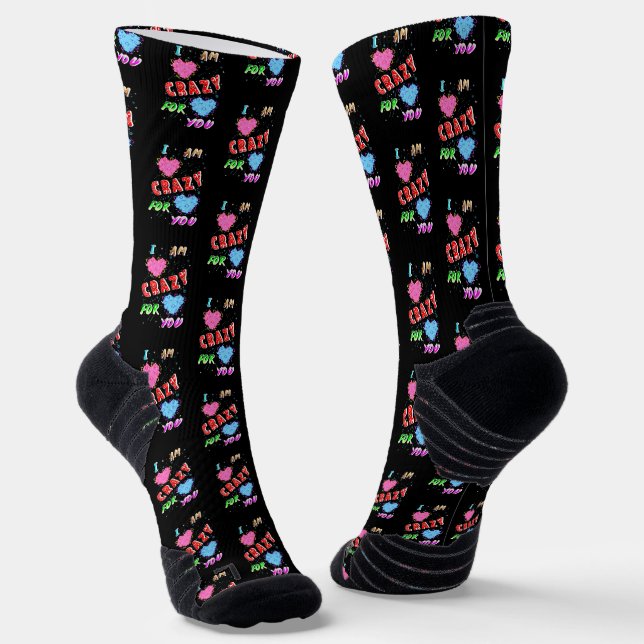 Calcetines Estoy Loco Por Ti (Angular)