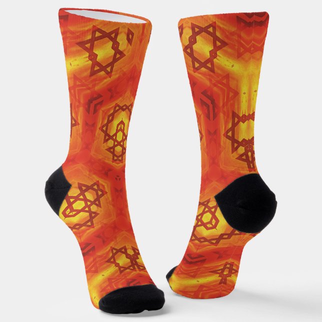 Calcetines estrella de david de israel (Angular)