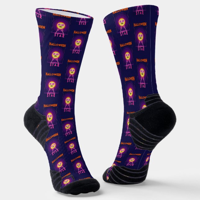 Calcetines Estrella de Halloween Goggles 31 Reino Unido Micró (Angular)