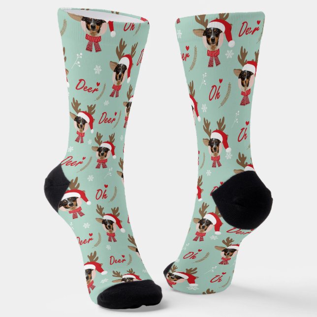 Calcetines Estrella mascota | Navidades de Personalizado Face (Angular)