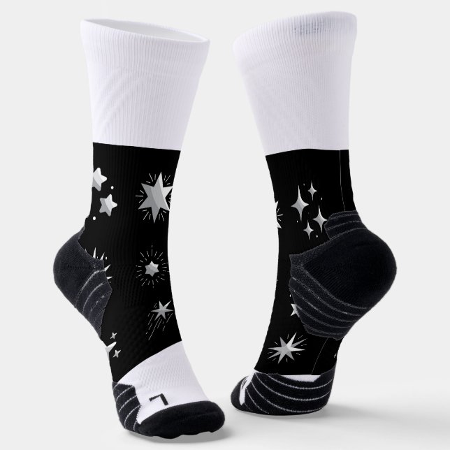 Calcetines Estrellas de plata (Angular)