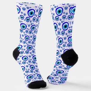Calcetines Evil Eye Talisman y árabe Amulet griego/turco