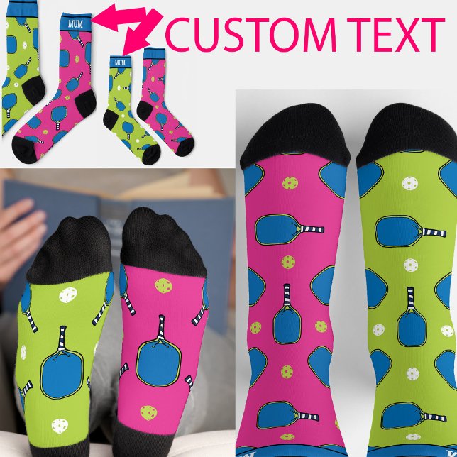 Calcetines Extraño gracioso me encanta el Pickleball (Funny Odd Pickleball Socks, Great as gift for Pickleball players)