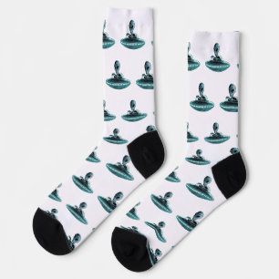 Calcetines Extraterrestre en OVNI