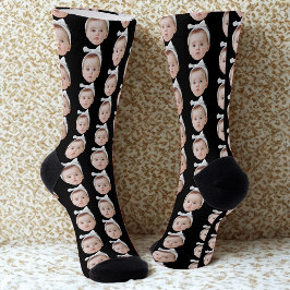 Calcetines Face Personalizado divertida foto cara personaliza