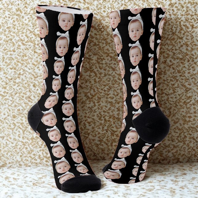 Calcetines Face Personalizado divertida foto cara personaliza (Subido por el creador)