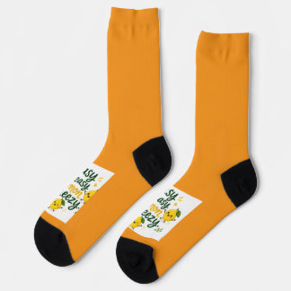 Calcetines Fácil fácil limón exprimido