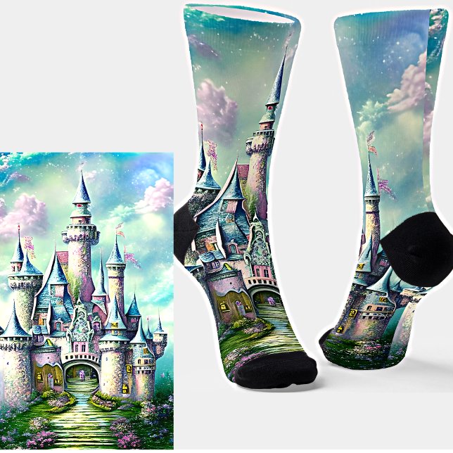 Calcetines Fairy Princess Castle (Subido por el creador)