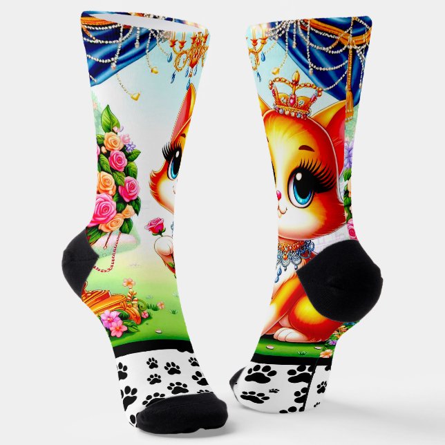 Calcetines Fairytale Feline (Angular)