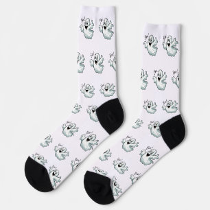 Calcetines Fantasma Feliz Adorable