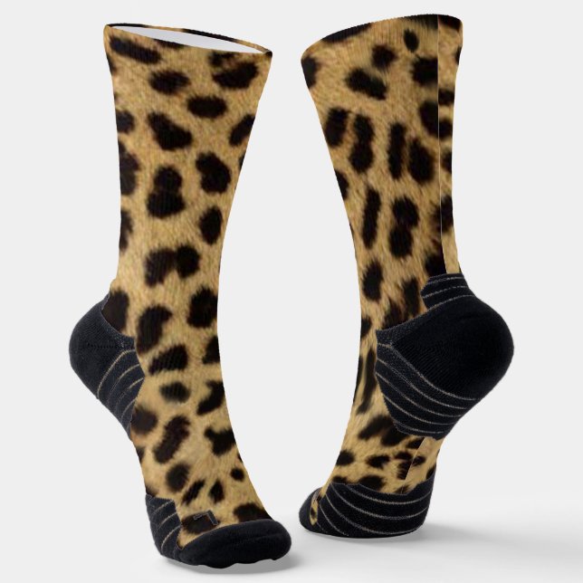 Calcetines Faux Cheetah Skin (Angular)