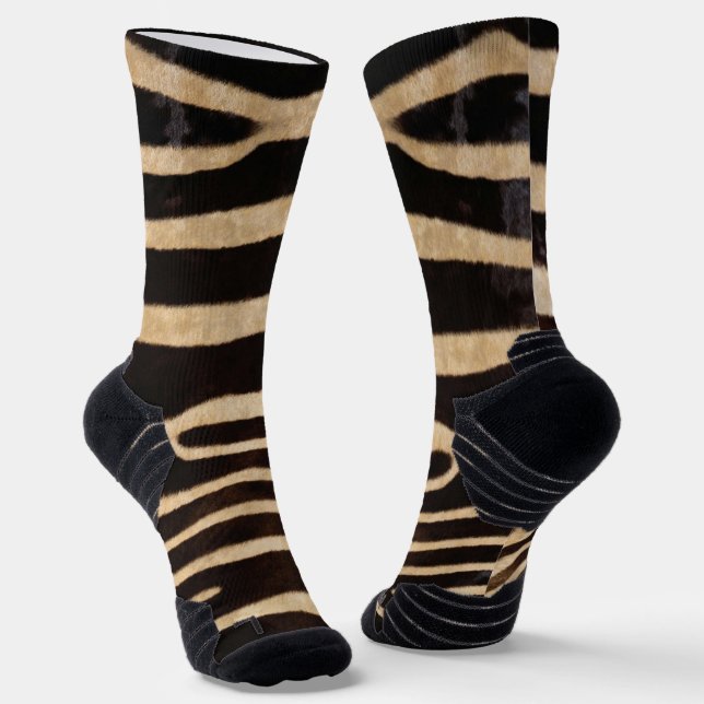 Calcetines Faux Zebra Skin (Angular)