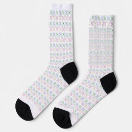 Calcetines felices de coser
