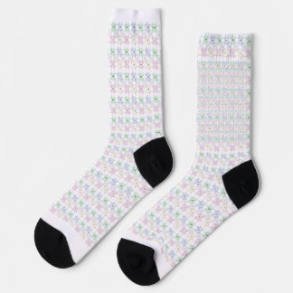 Calcetines felices de coser