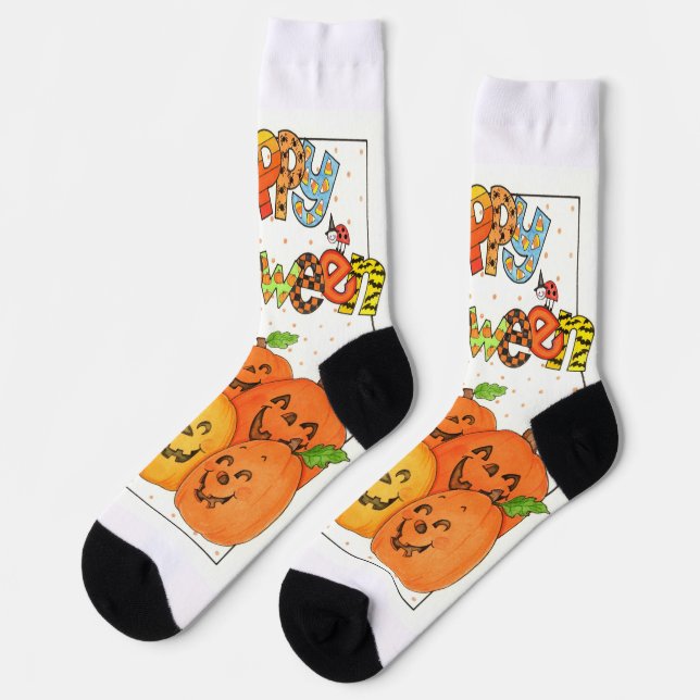Calcetines Felices halloween Socks (Izquierda)