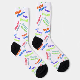 Calcetines Feliz Cumpleaños