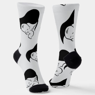 Calcetines Feliz día de la madre 