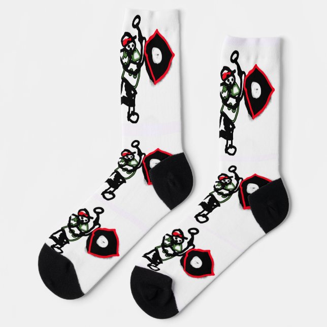 Calcetines Feliz día del padre golfistas  (Izquierda)
