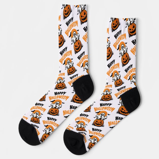 Calcetines Feliz Halloween (Izquierda)