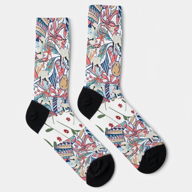Calcetines Feliz Navidad (Derecha)