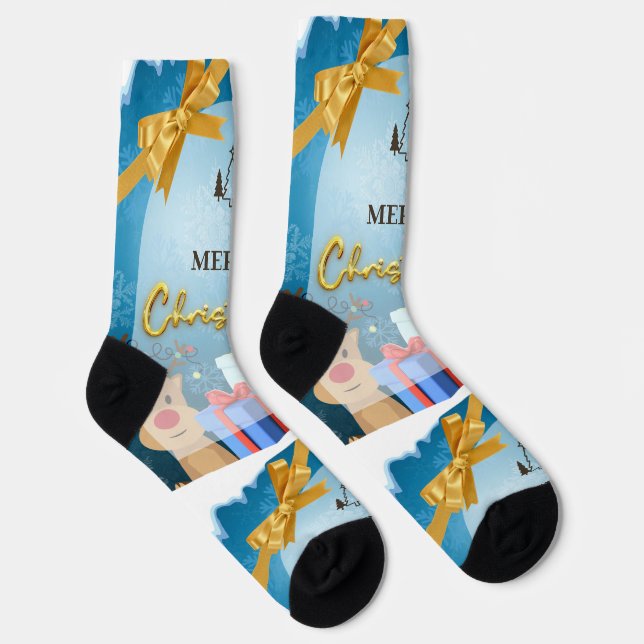 Calcetines Feliz Navidad (Derecha)
