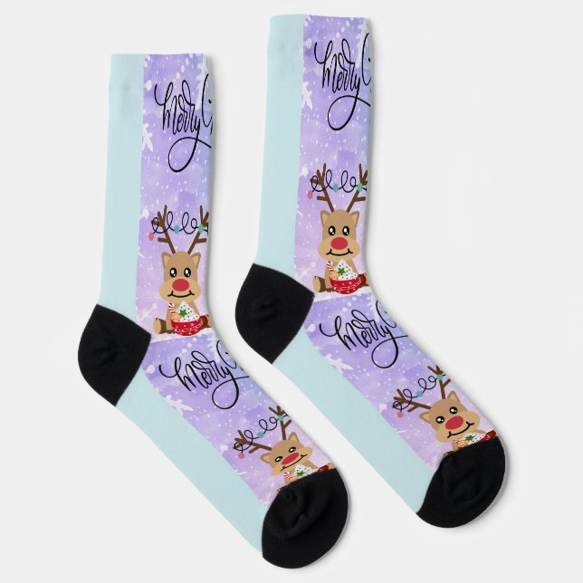 Calcetines Feliz Navidad (Derecha)