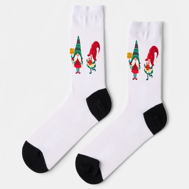 Calcetines Feliz Navidad  (Izquierda)