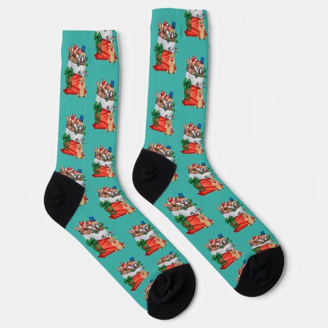 Calcetines Feliz Navidad (Derecha)