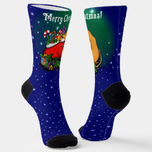 Calcetines Feliz Navidad con el príncipe rata