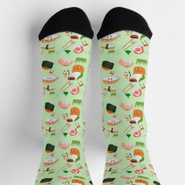 Calcetines Feliz Sushi Kawaii