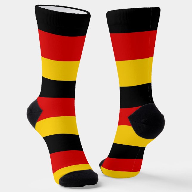 Calcetines femeninos con bandera de Alemania (Angular)
