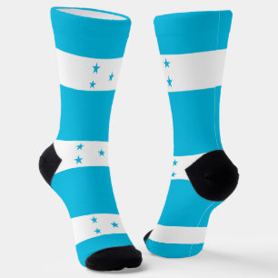 Calcetines femeninos con bandera de Honduras