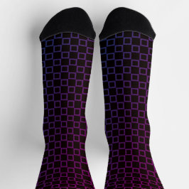 Calcetines femeninos con diseño clásico Black Purp
