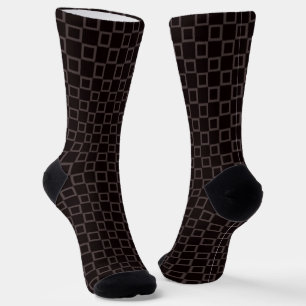 Calcetines femeninos, diseño clásico de café café