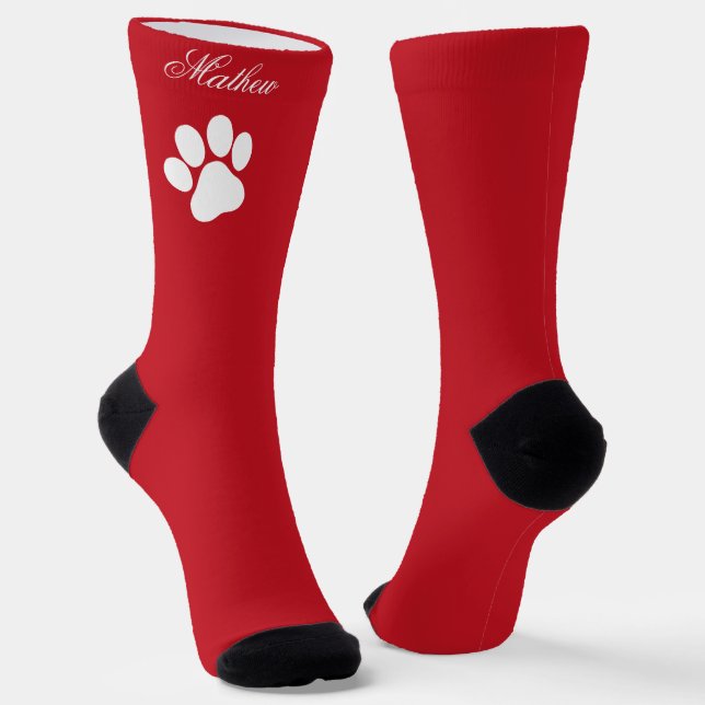 Calcetines Festive Christmas Stocking With Your Custom Name (Angular)