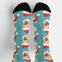 Calcetines Festividad Navidades de Golden Retriever Socks