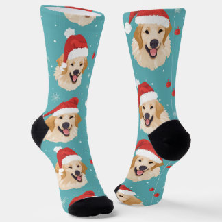 Calcetines Festividad Navidades de Golden Retriever Socks
