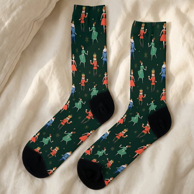 Calcetines Fiesta de Cóctel Cascanueces Navidad (Subido por el creador)