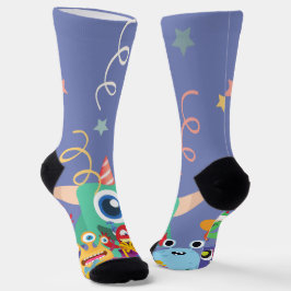 Calcetines fiesta de cumpleaños de navidades para niños