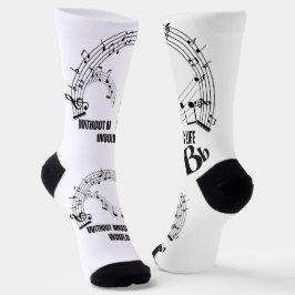 Calcetines Fiesta de música moderna de cosecha