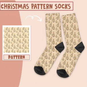 Calcetines Fiestas de Boho Navidades Navidades contra calceti