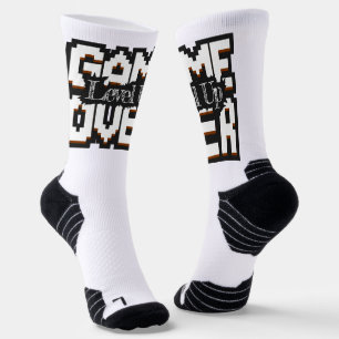 Calcetines Fin del juego, nivel hacia arriba: juego retro-pix