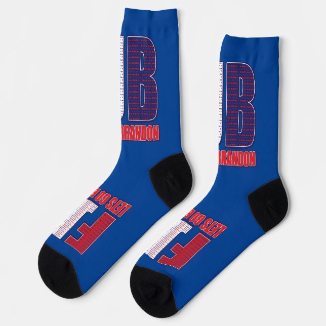 Calcetines FJB Vamos Brandon (Izquierda)