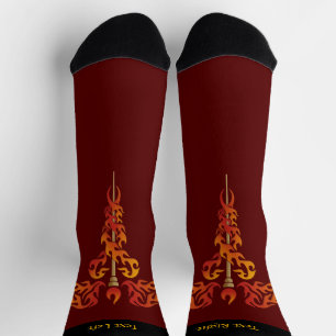 Calcetines Flames Caduceus Socks