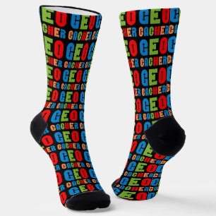 Calcetines Flechas geocásicas coloridas